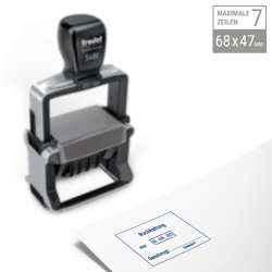 Trodat Professional 5480 Datumstempel | 68x47mm Professional Datumstempel